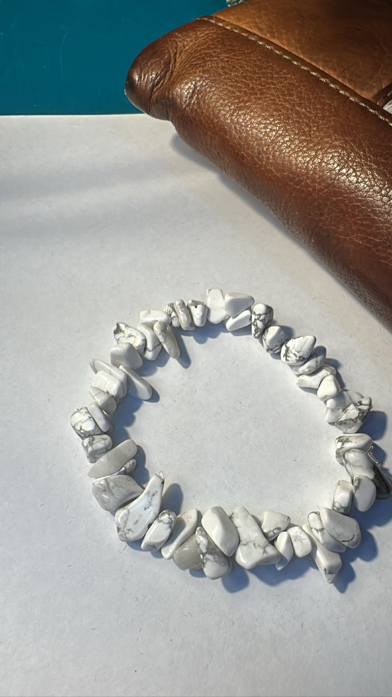 White Howlite Bracelet
