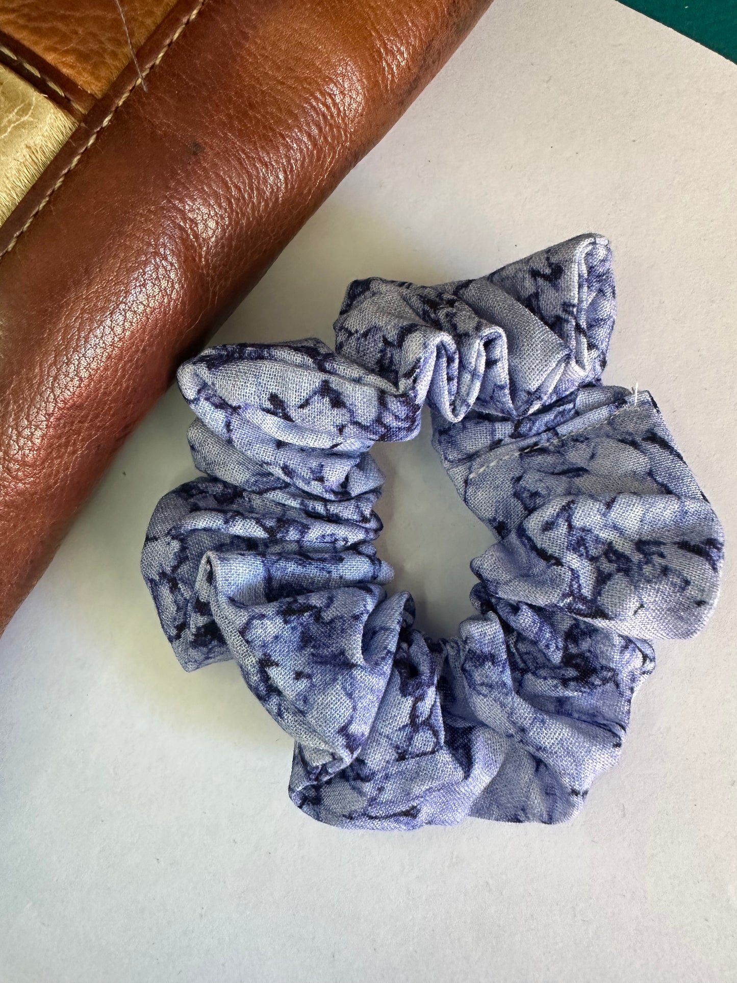 Blue Stone Scrunchie