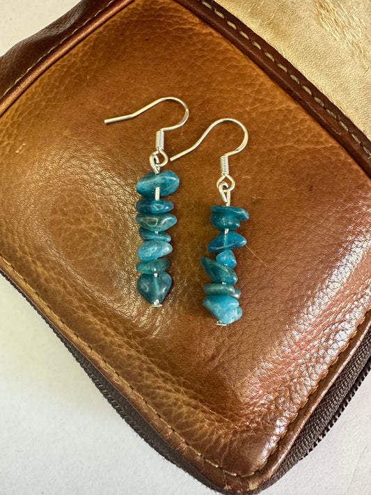 Apatite Dangly Earrings