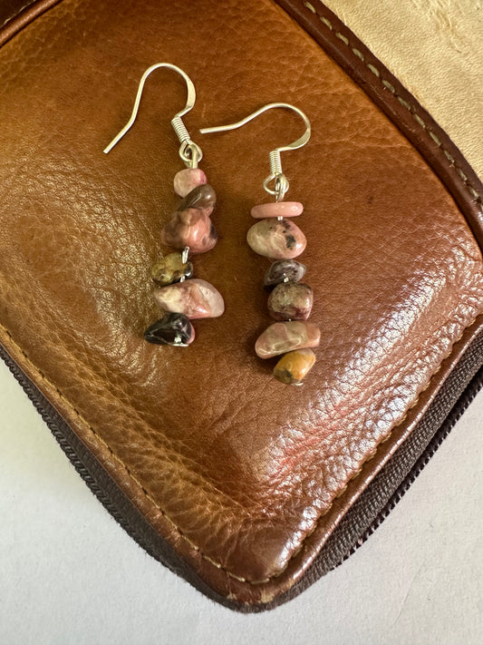 Rhodnite Dangly Earrings
