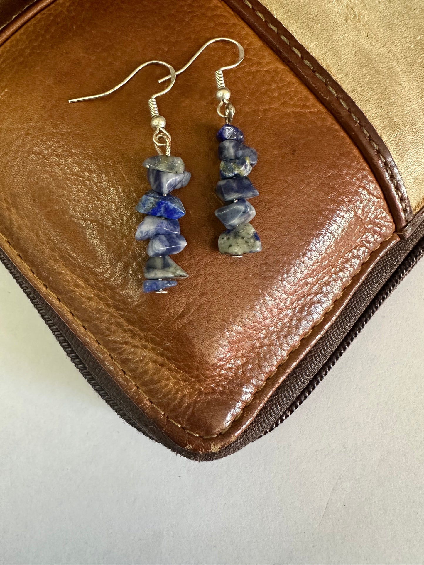 Lapis Dangly Earrings