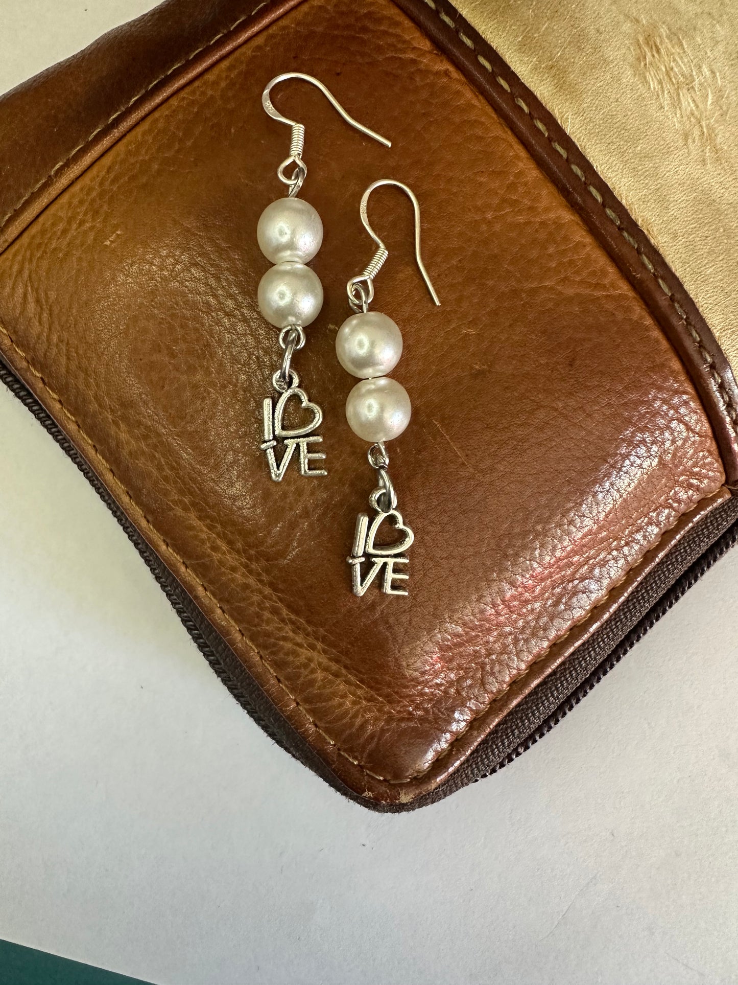 Pearl Love Earrings