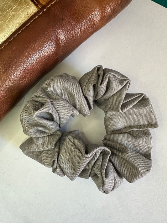 Grey Scrunchie