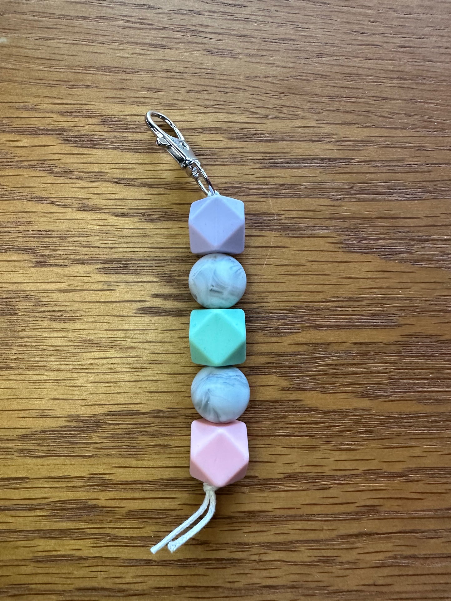 Unicorn Marble Keychain