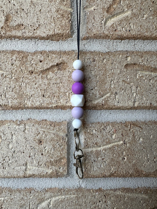 Purple Lanyard
