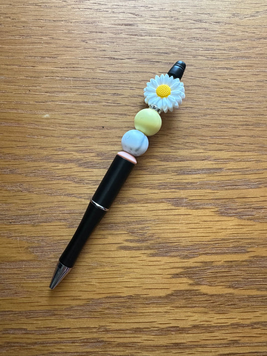 Daisy Beaded Pen
