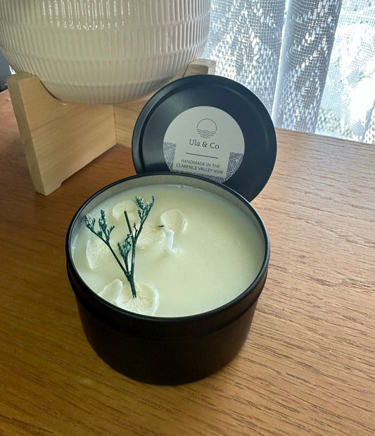 White Leaf 130g Candle