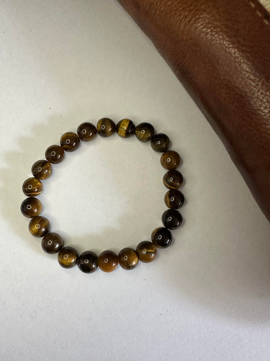 Tigers Eye Beaded Bracelet
