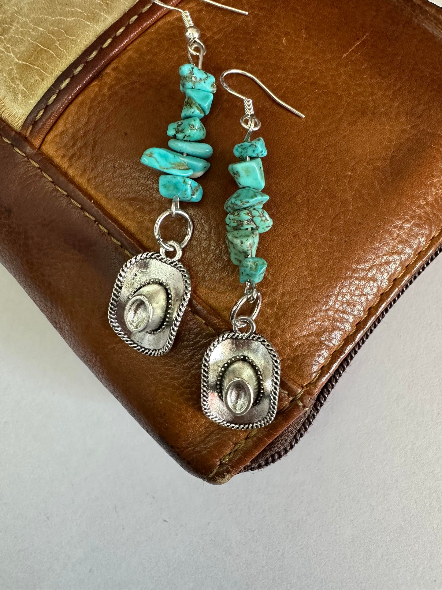 Cowboy Hat Earrings